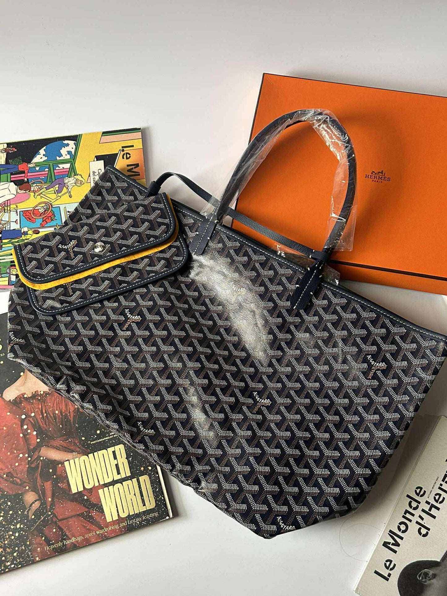 Goyard St louis pm navy blue LME 020251 Brandnew 