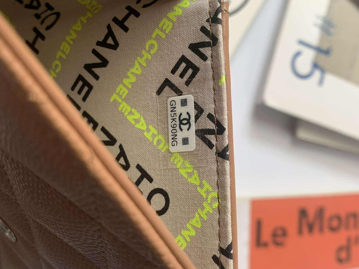 Chanel Passport holder dark beige GHW caviar GHW brand new