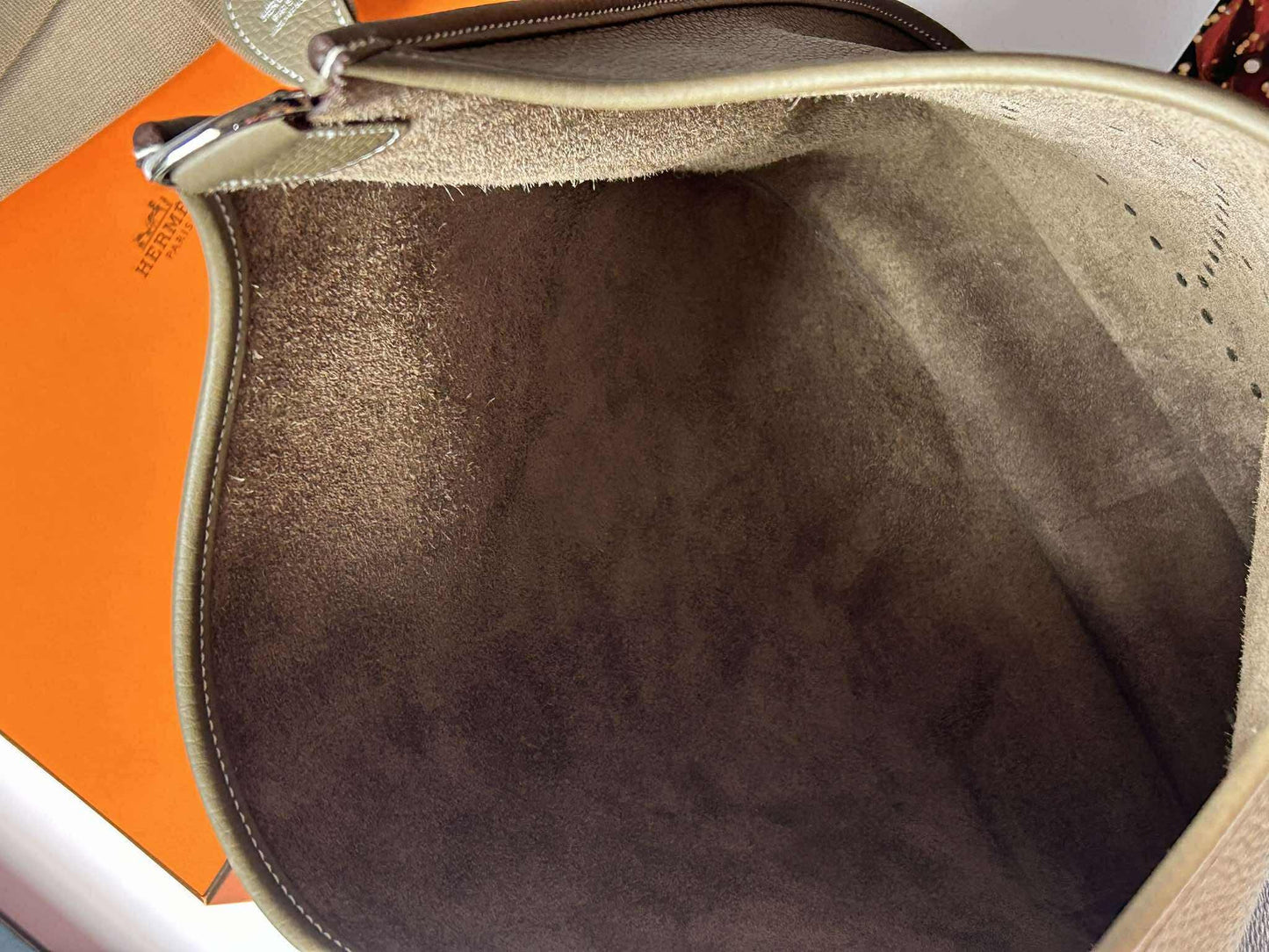 Hermes Evelyn GM eutope phw stamp K brand new