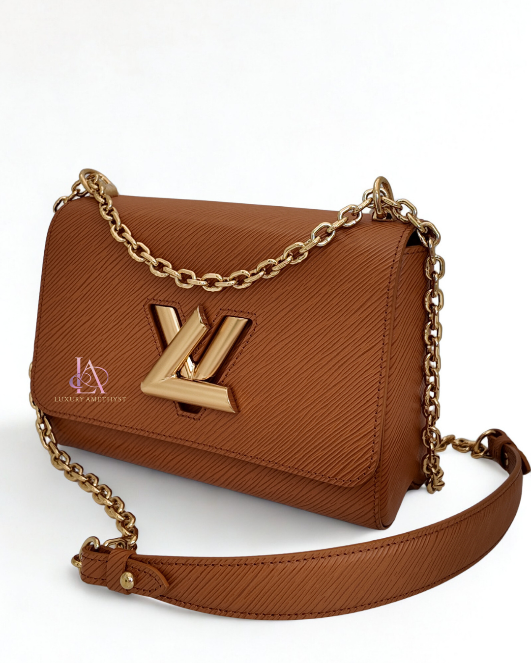LV Twist Caramel Epi GHW