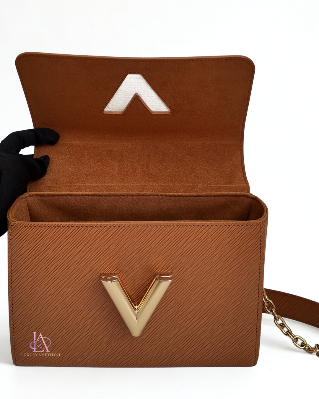 LV Twist Caramel Epi GHW