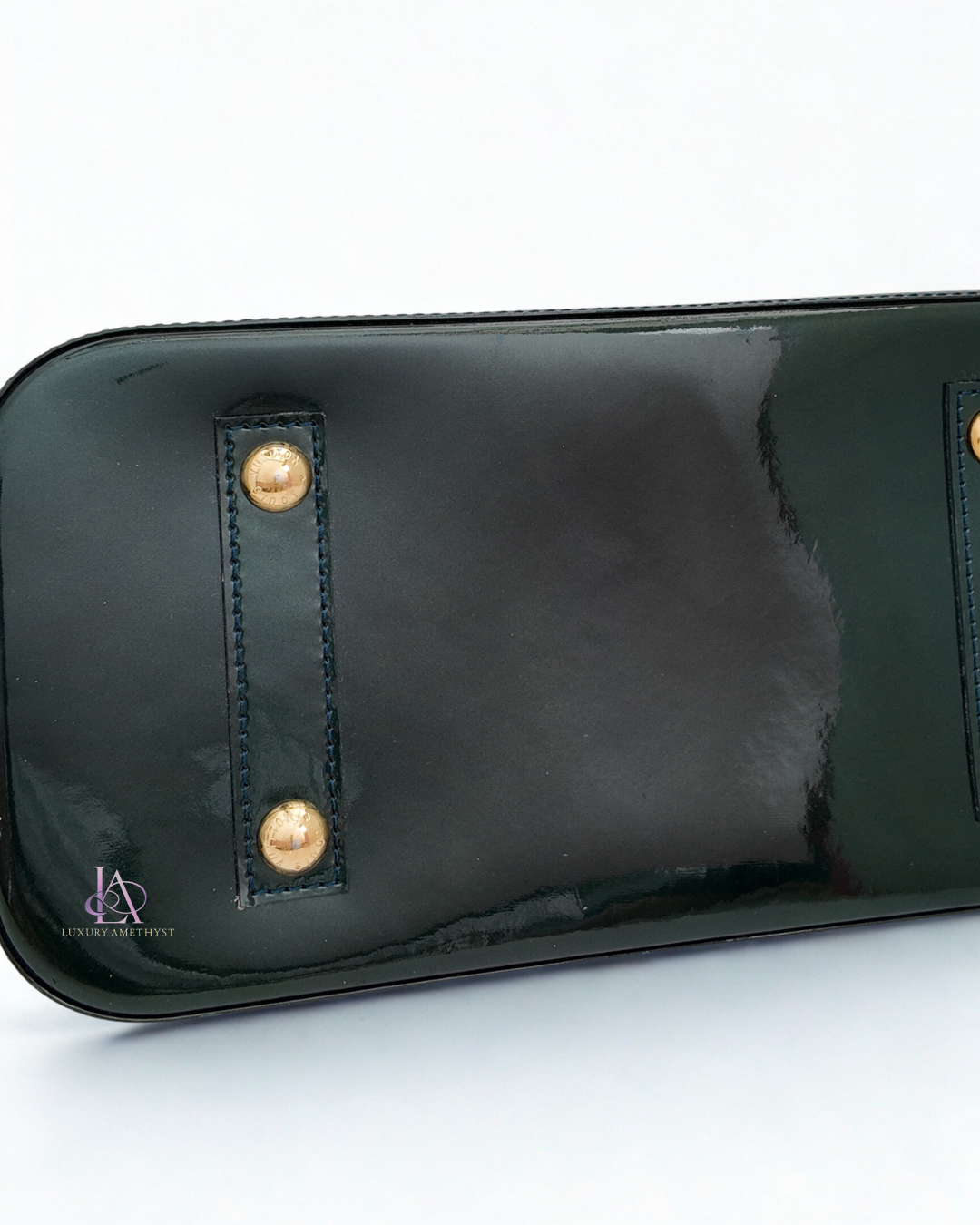 LV Alma Vernis Green PM