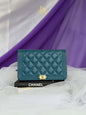 Chanel Leboy Woc Blue Lambskin Series 28