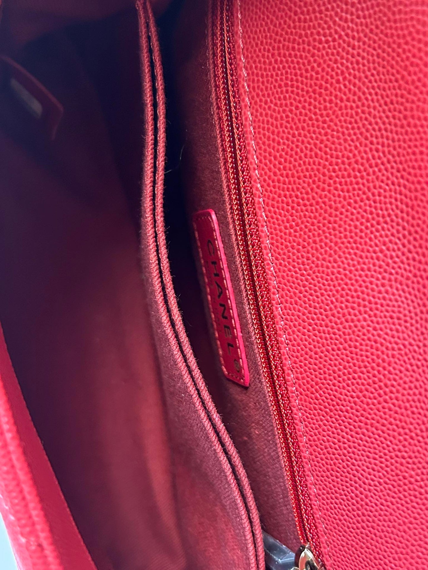 Coco small chevron red ghw