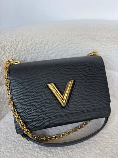 Louis Vuitton&  Twist black epi leather ghw FL3128 Preloved