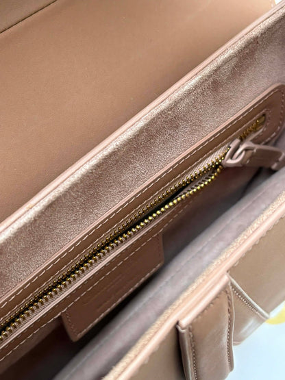 Dior saddle matte tan 09-MA-1119 unused condition
