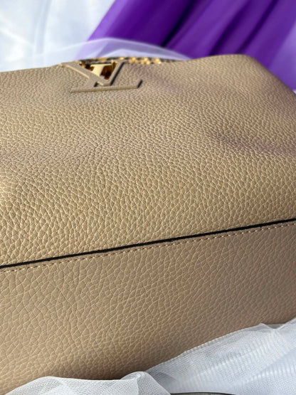 Louis Vuitton capuccine pm taurillion python&nbsp; Microchip Rank A