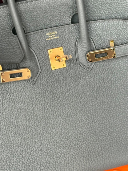 Hermes Birkin 25 Vert Amande Ghw ZPY355 OK&nbsp;