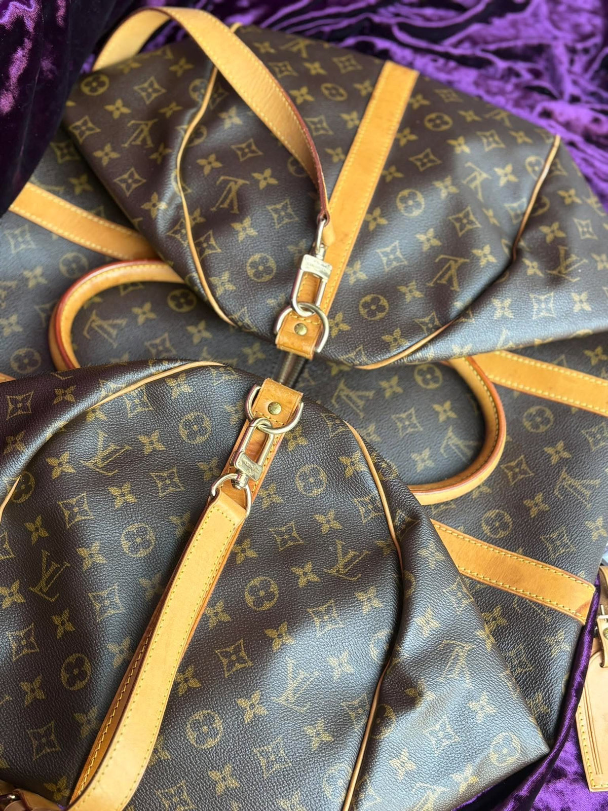 Louis Vuitton Keepall 55 Bandou Mono TH1927 rank A