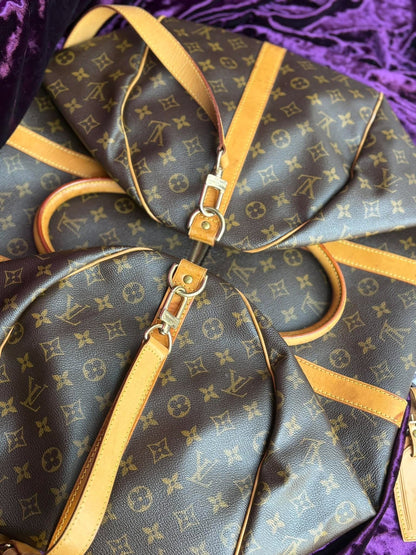 Louis Vuitton Keepall 55 Bandou Mono TH1927 rank A