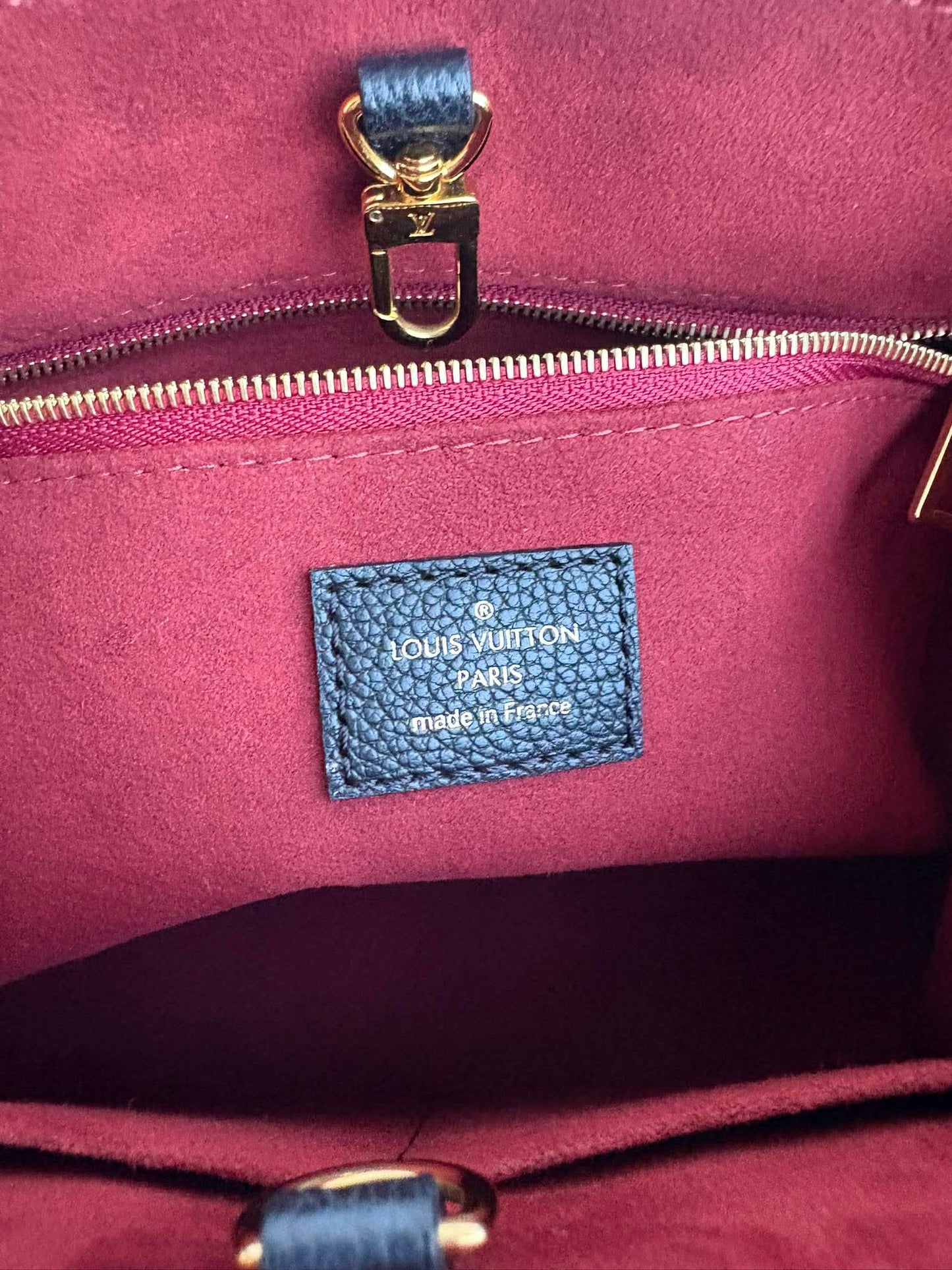 Louis Vuitton On the Go impriente pm Excellent Condition