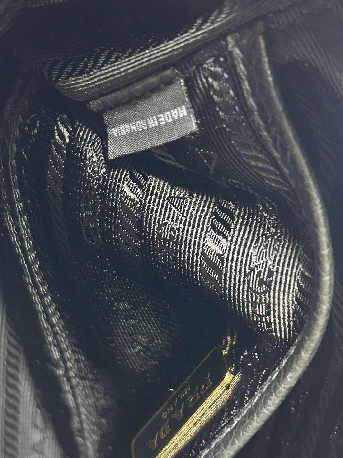 Prada camera bag mini black 158D sling bag crossbody guitar strap Brandnew