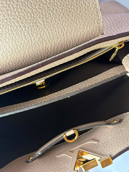 Louis Vuitton capuccine pm taurillion python&nbsp; Microchip Rank A