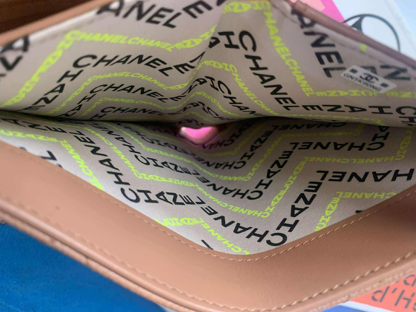 Chanel Passport holder dark beige GHW caviar GHW brand new