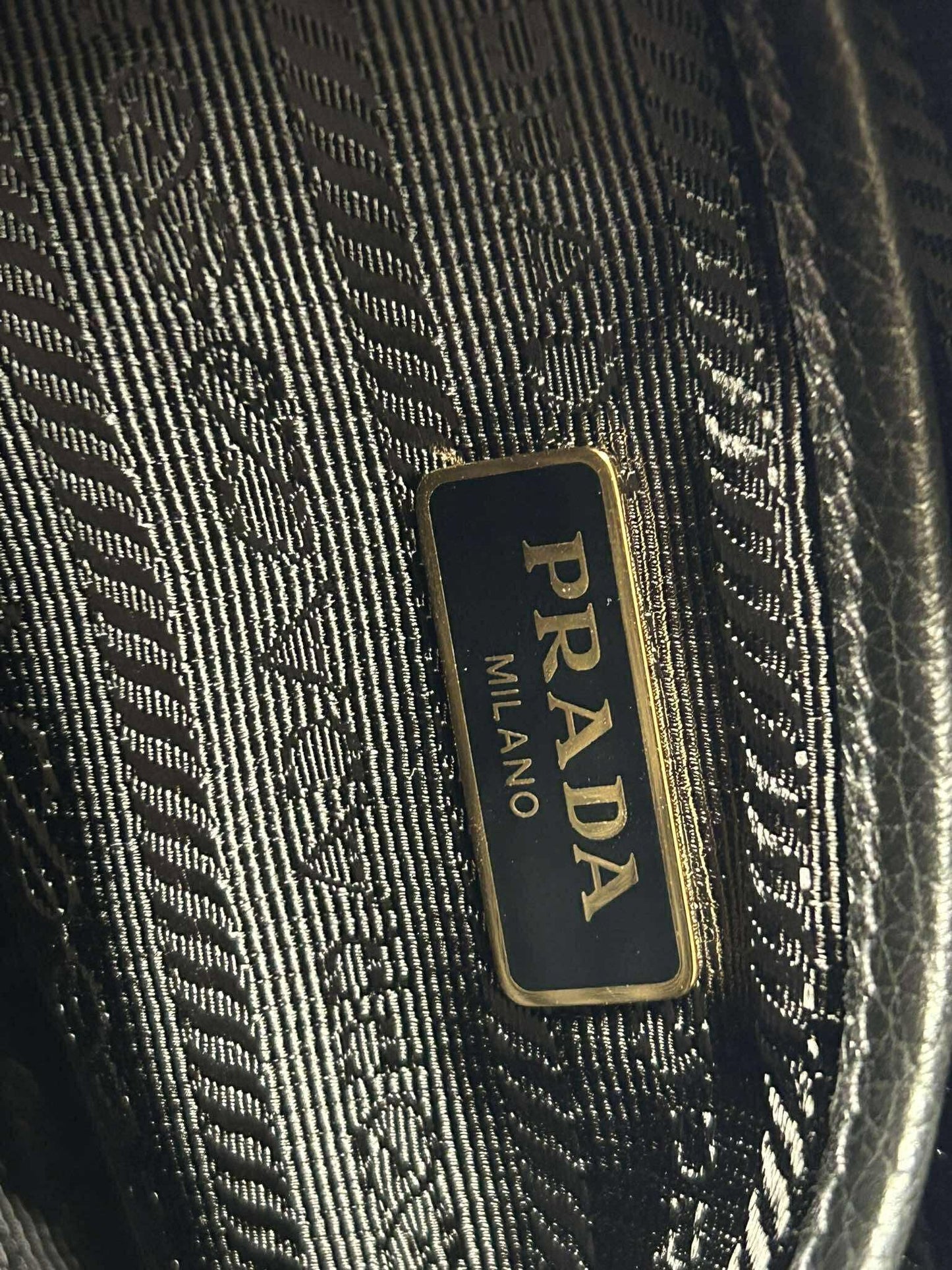 Prada camera bag mini black 158D sling bag crossbody guitar strap Brandnew