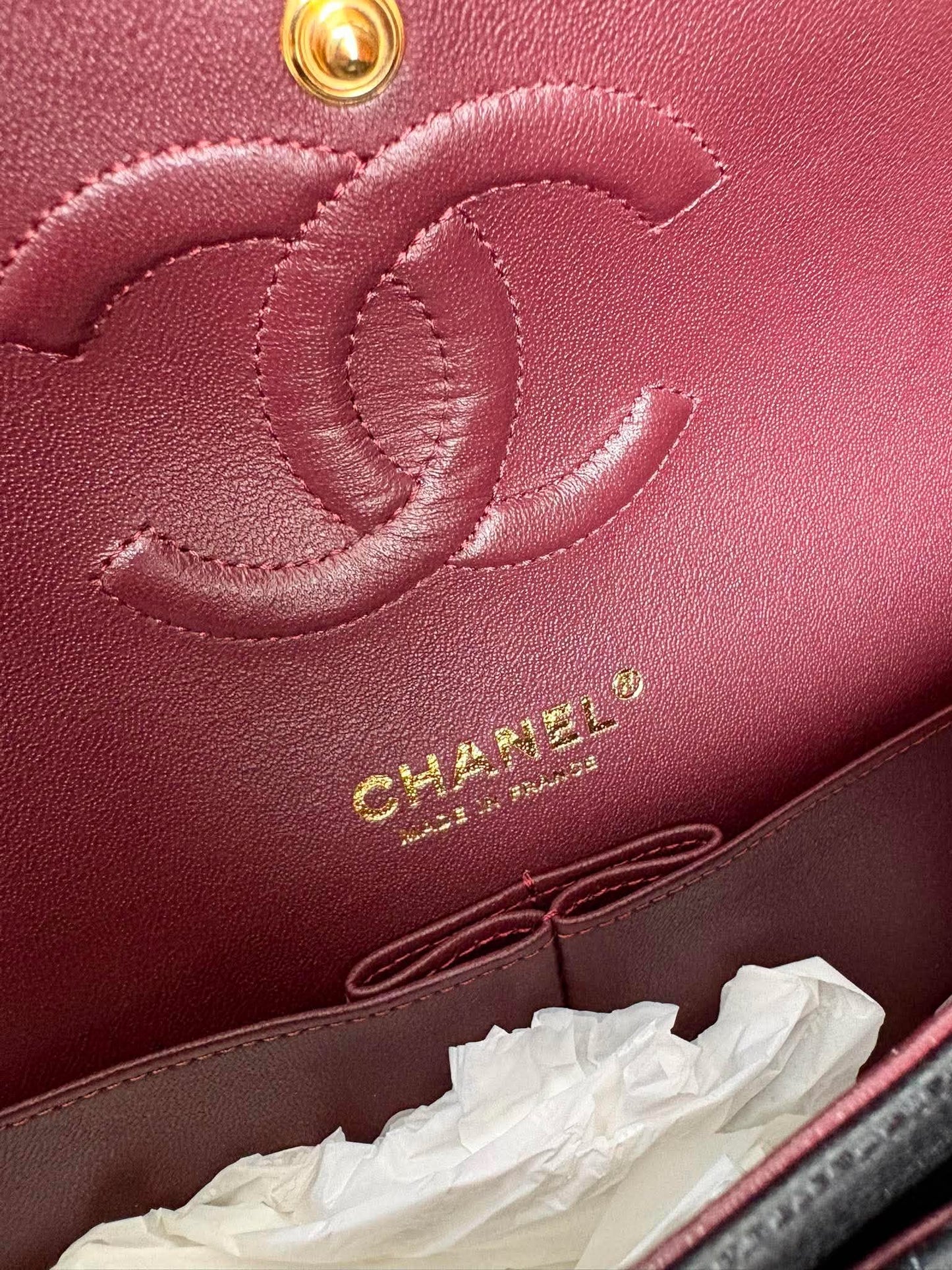 Chanel medium flap ghw micro L2XXAG86 Unused Condition