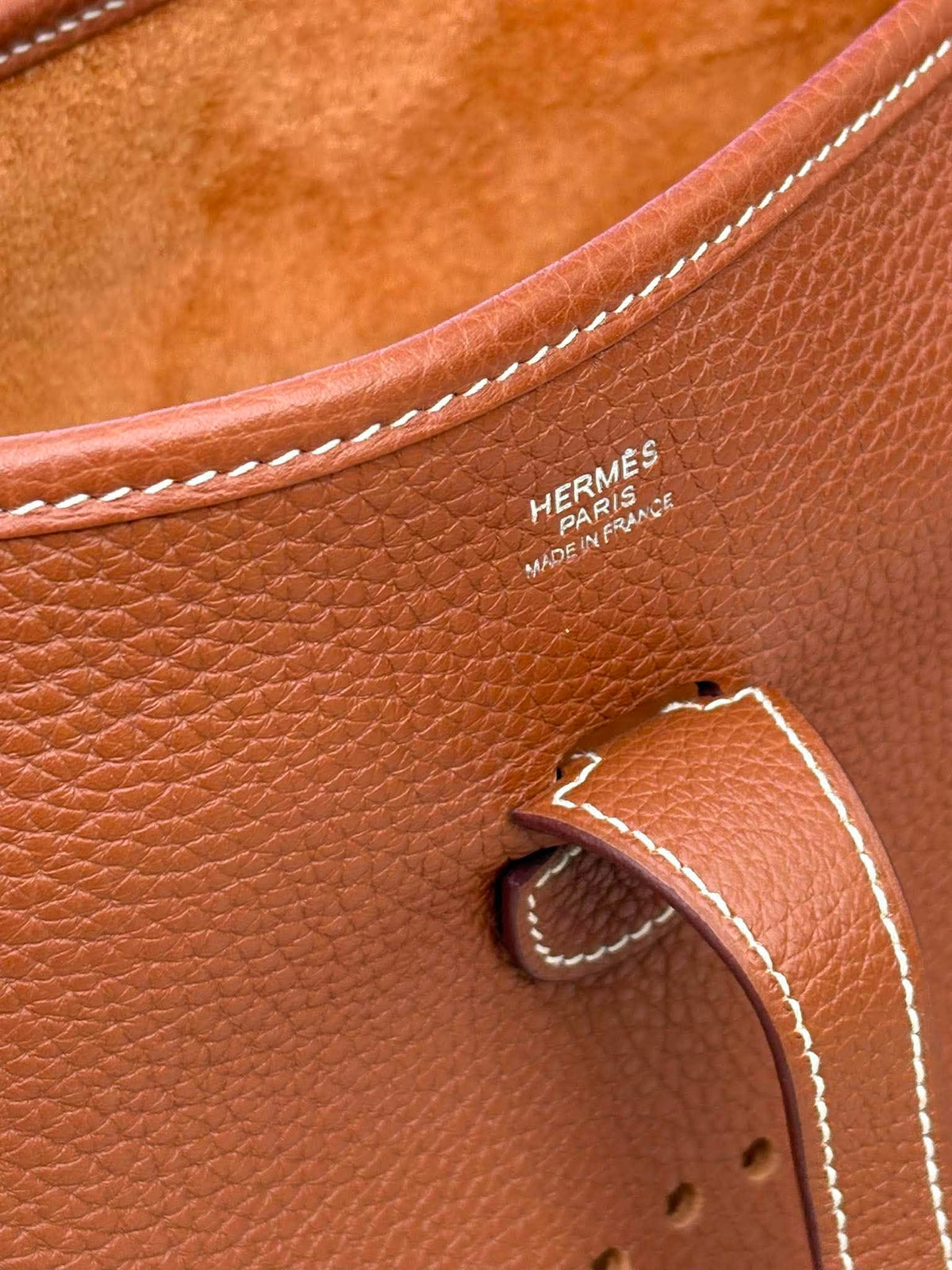 Hermes evelyn pm gold phw Y AC 006 AT 9/10