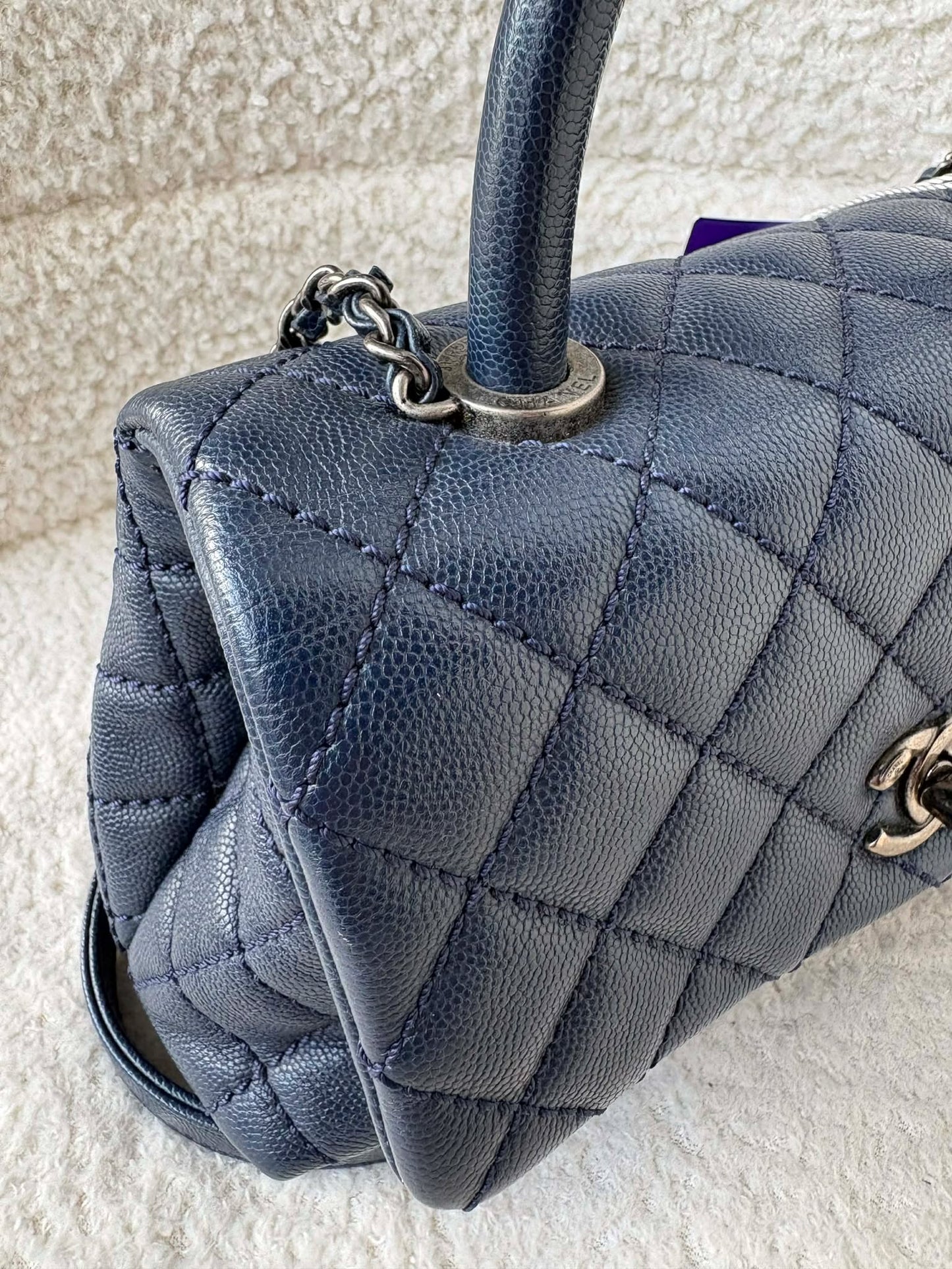 Chanel Coco Small Rhw blue 22081874