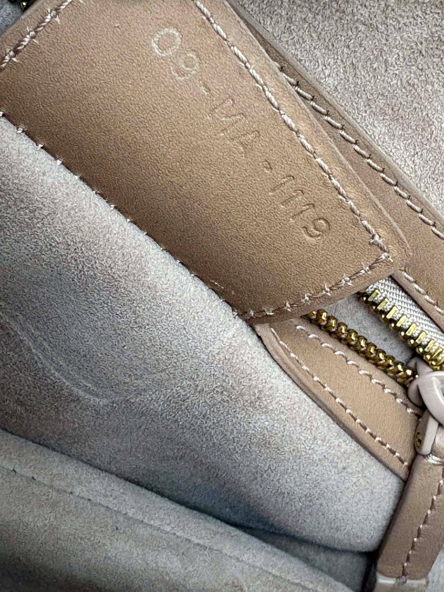 Dior saddle matte tan 09-MA-1119 unused condition