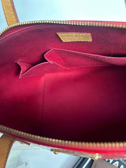 Louis Vuitton bellevue pm vernis red FL1100 rank A