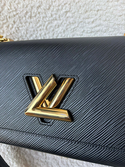 Louis Vuitton&  Twist black epi leather ghw FL3128 Preloved