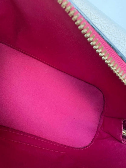 Louis Vuitton Alma bb impriente vernis red ghw M54180