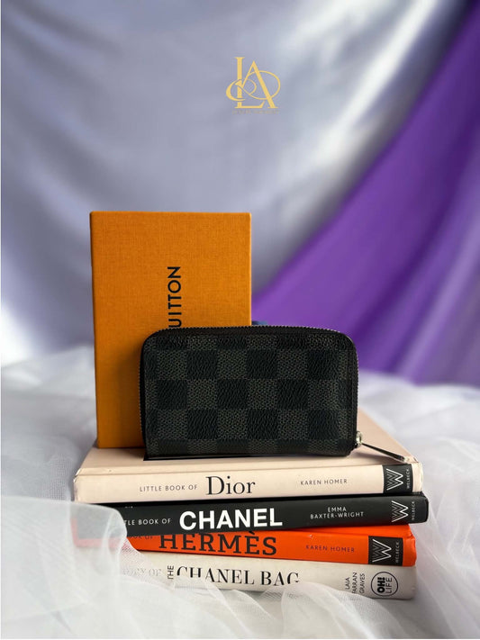 Louis Vuitton zippy wallet graphite box shw MI4131 preloved Rank A