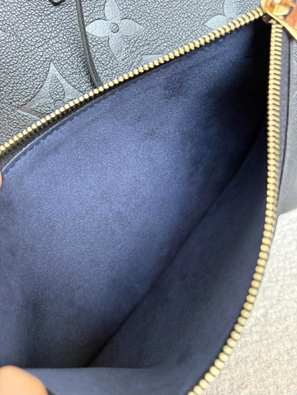 Louis Vuitton neverfull black impriente mm micro Rank A