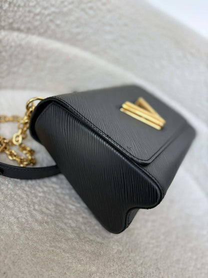 Louis Vuitton&  Twist black epi leather ghw FL3128 Preloved
