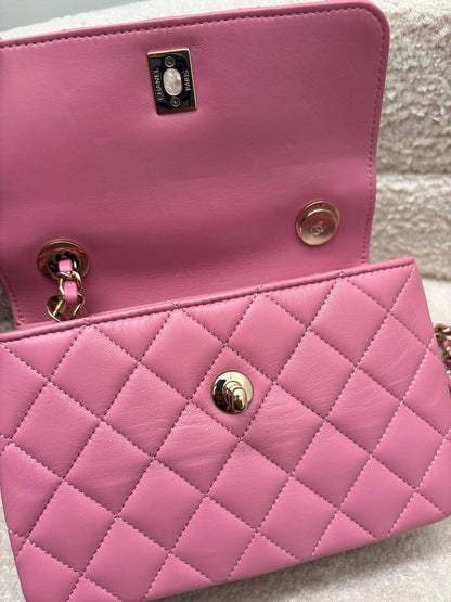 Chanel Trendy CC Pink AH4KPA9L Rank A
