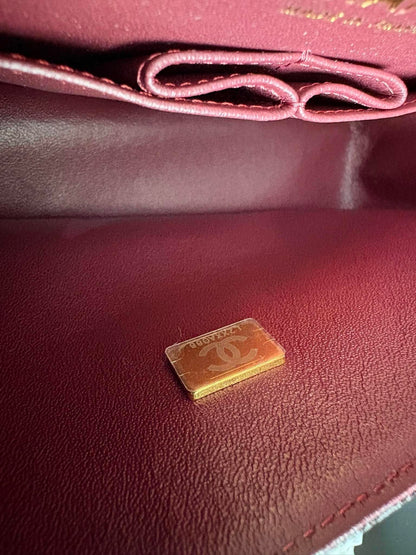 Chanel medium flap ghw micro L2XXAG86 Unused Condition