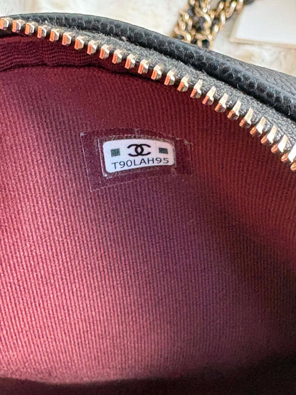 Chanel Mini Backpack Black Caviar Micro T90LAH95