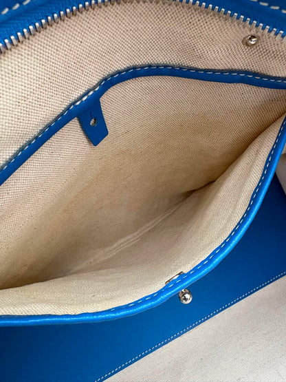 Goyard Goyardine Marquises Tote Sky Blue rank A