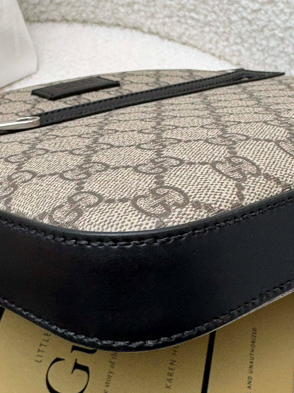 Gucci Messenger Bag Canvas Small Black&nbsp;