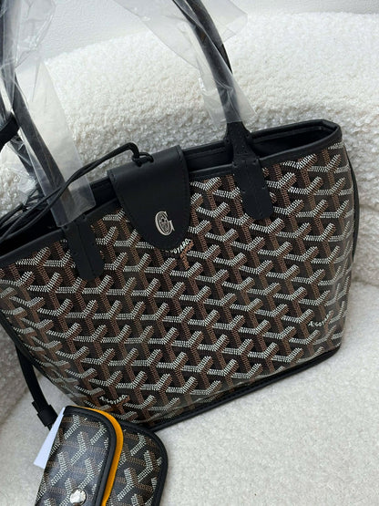 Goyard Mini anjou black pouch SOA020259 Brandnew