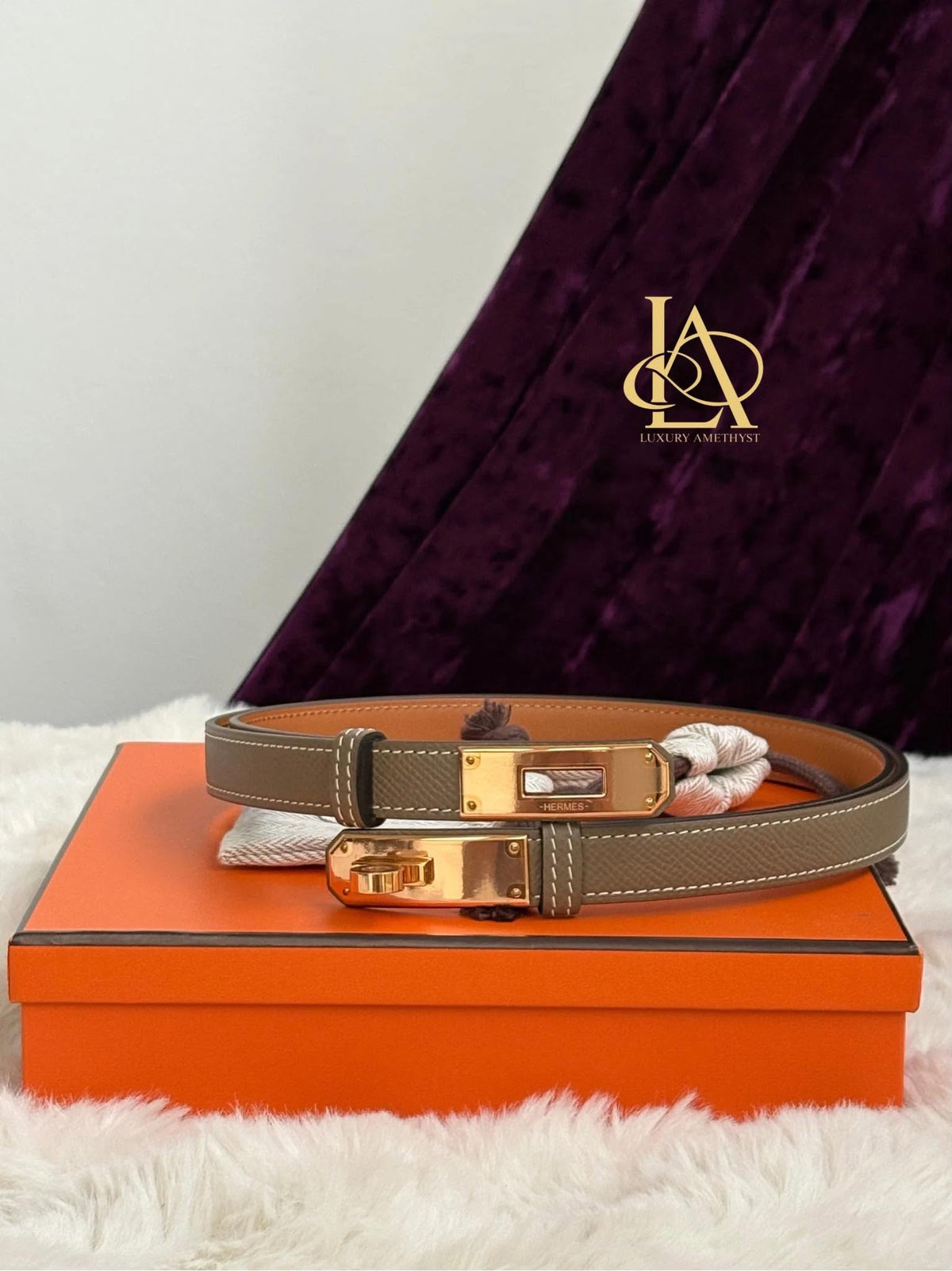 Kelly belt Eutope Rghw stamp K AM 370 UH Brandnew