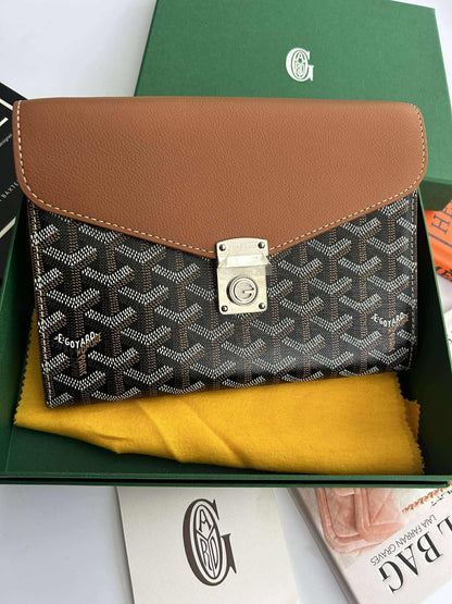 Goyard chypre tan sling brandnew