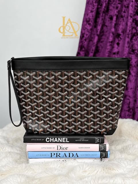 Goyard Clutch Black Conti pm SOY120250