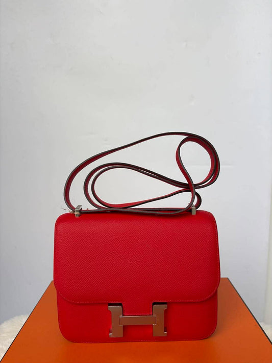 Hermes Constance 19 Red phw CIS 208 OI