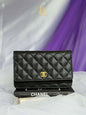 Chanel New Lock Woc Black Caviar