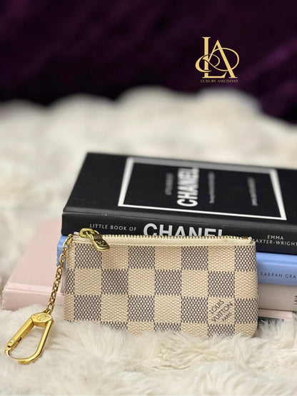 Louis Vuitton Cles Azure excellent used CT1221 rank A