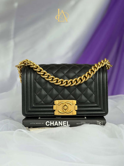 Chanel Leboy Black Small ghw series 29881545
