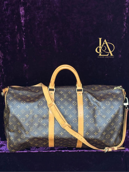 Louis Vuitton Keepall 55 Bandou Mono TH1927 rank A