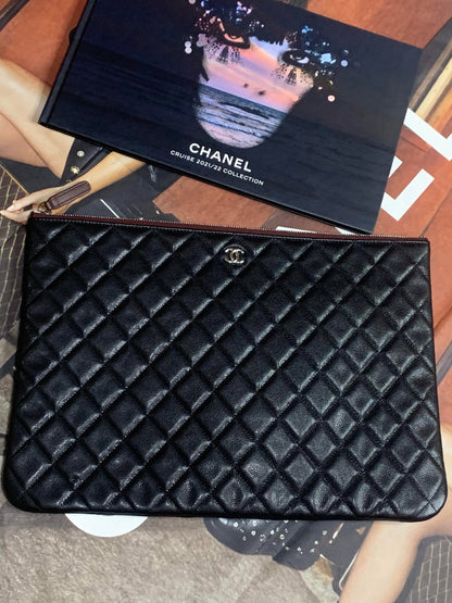 Chanel Large Ocase Black