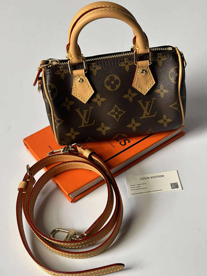 Louis Vutton Speedy Nano &nbsp;mono Brandnew TN2245