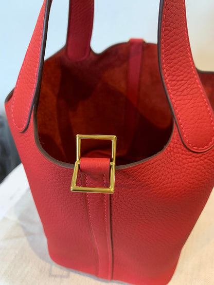 Hermes Picotan 18&nbsp;red Brandnew