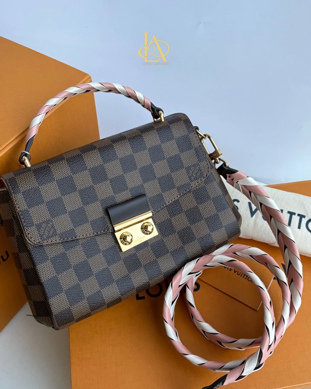 Louis Vuitton Croisette damier micro unused