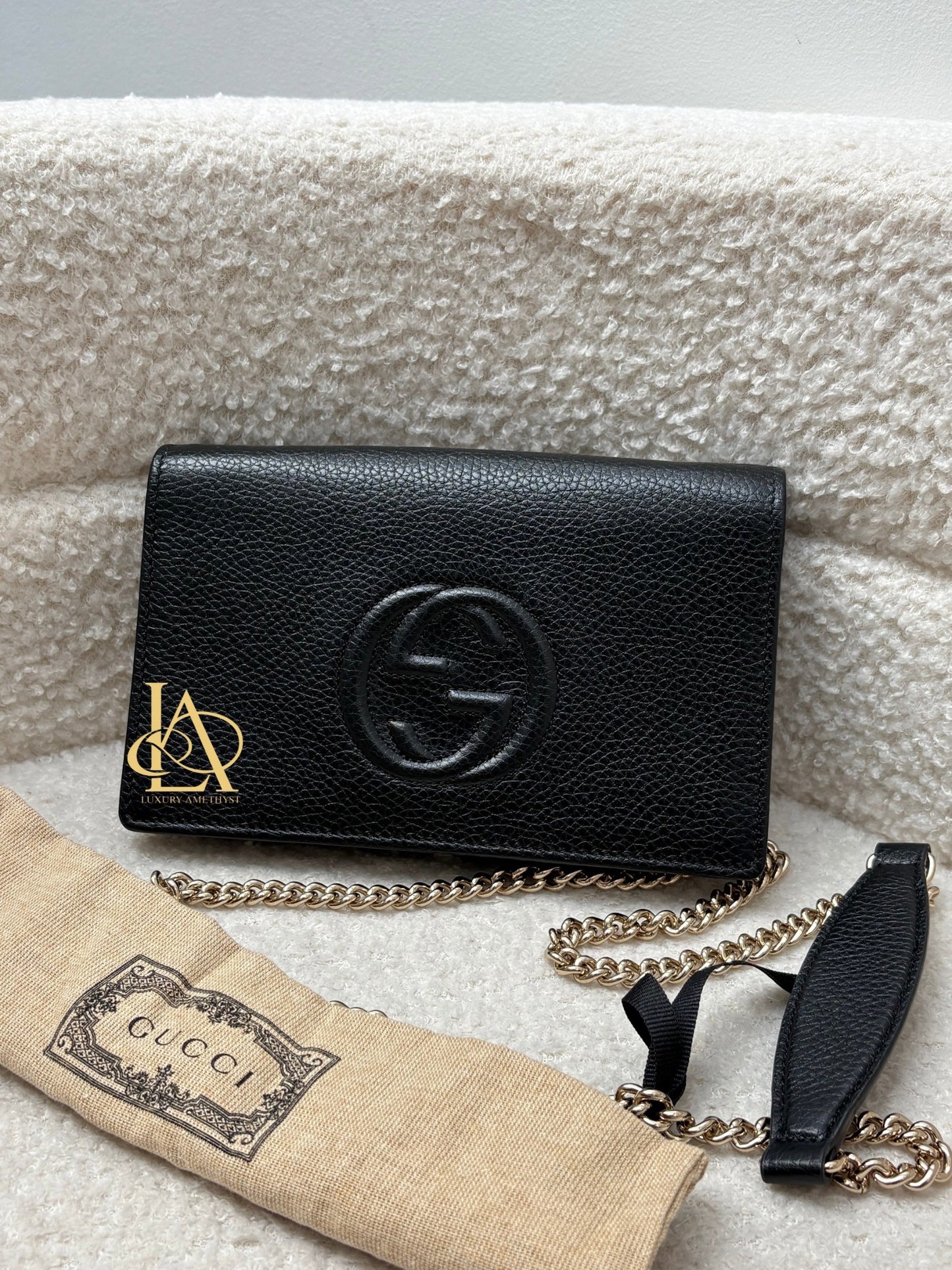 Gucci SOHO WOC black 598211.493075 Brandnew