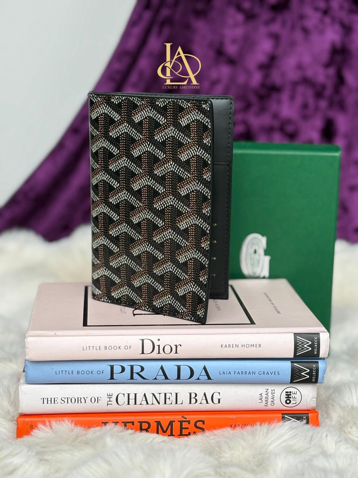Goyard Passport holder black BN