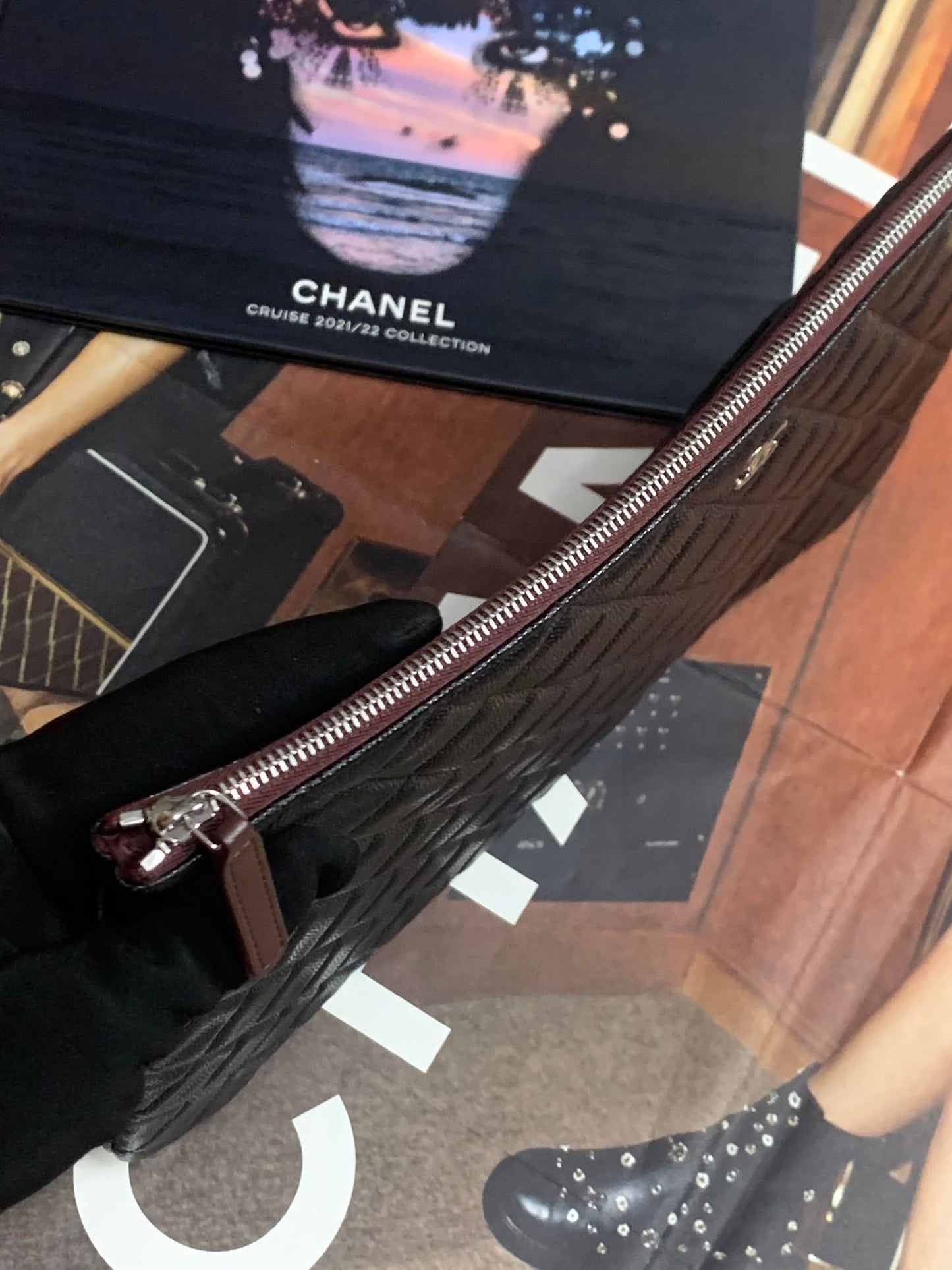Chanel Large Ocase Black